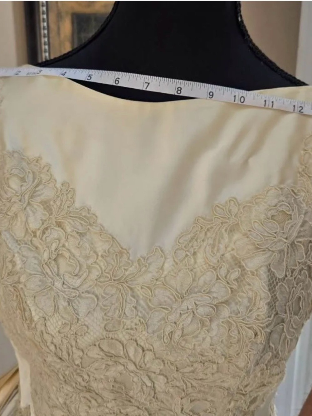 Jessica Cream Backless Bridal Ball Gown with Bow - Picture 14 of 16